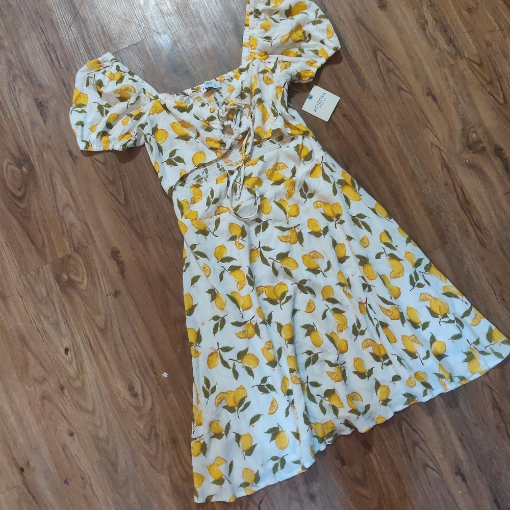 NWT Lemon Sun Dress